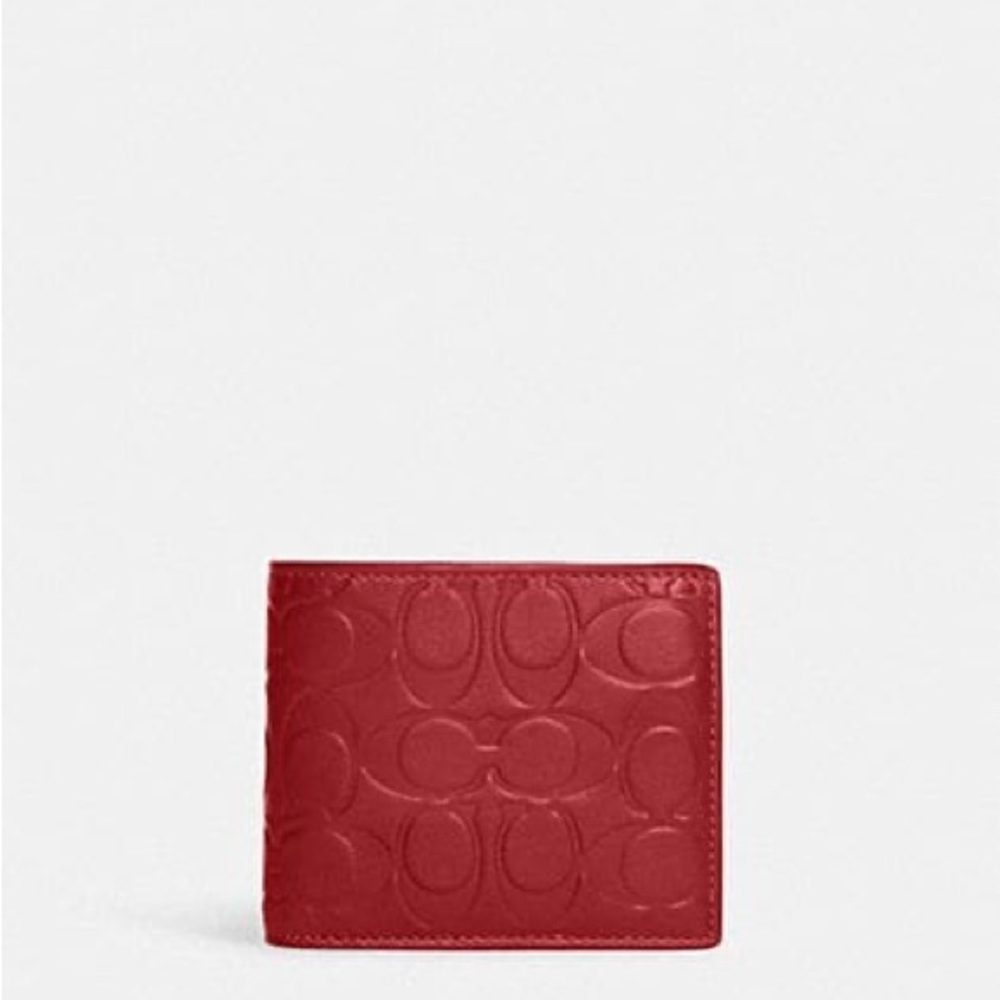 Coach NWOT Leather bifold wallet